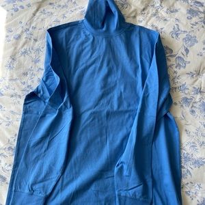 Lands’ End blue turtleneck - EUC